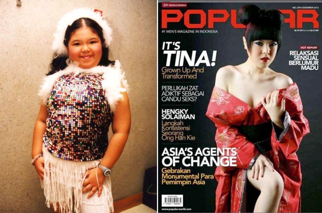 Tina Toon tidak Sungkan Tampil Seksi